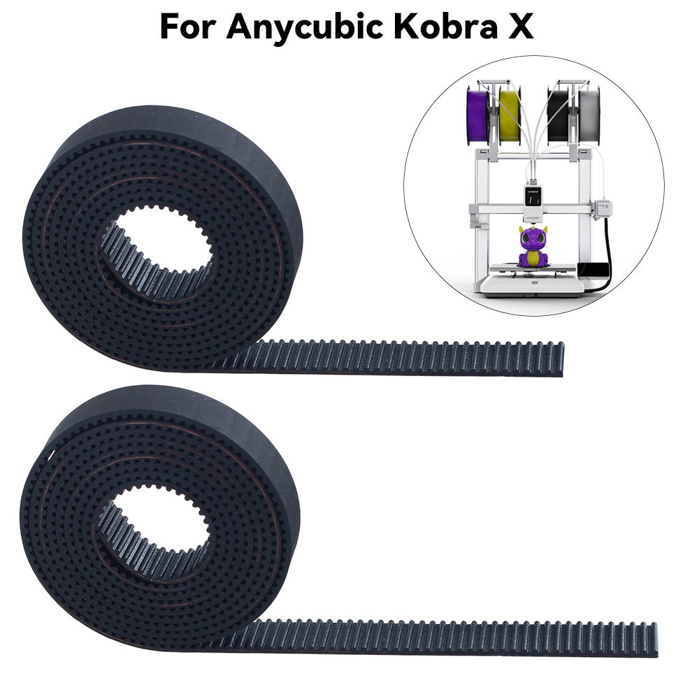 3D Printing X Axis - Anycubic Kobra X XY軸ベルトキット高品質3Dプリンターベルトキット3Dプリンター交換部品（Kobra X用）