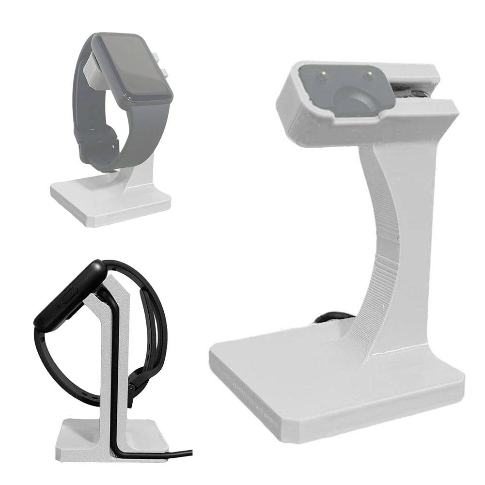 3D Printing Watch - ワイヤレス高速時計充電器ドックベースサムスンギャラクシーフィット 3 ブレスレット充電スタンド 3D 印刷スマートウォッチ収納ブラケット