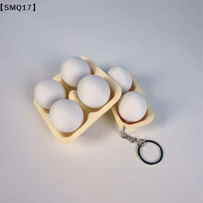 3D Printing Keycaps - 3D プリントボタンクリッカーキーリングエッグバナナキーキャッププレスキーホルダークリエイティブリラックスプレスキーボードキーリングバックパックペンダント【SMQ】