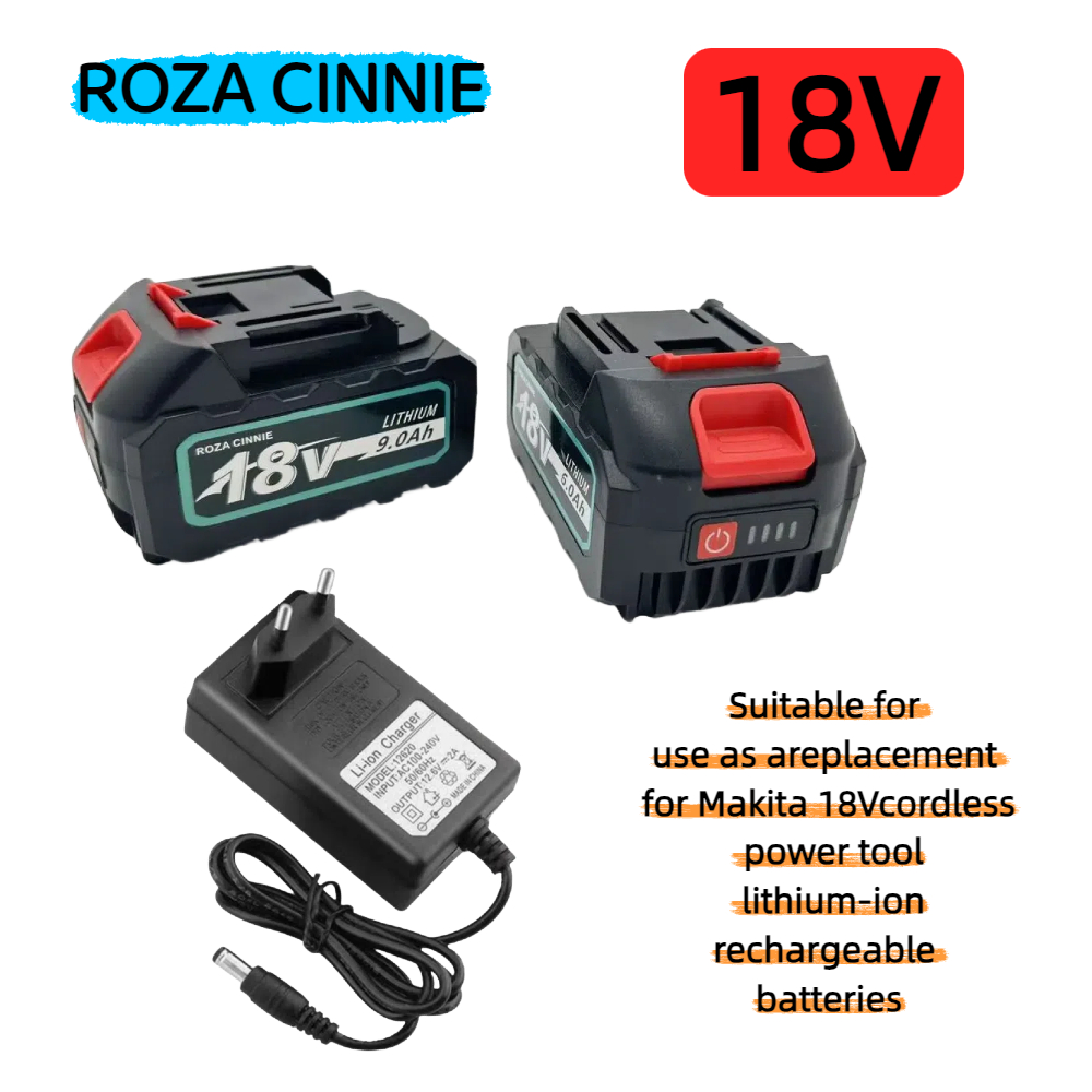 Makita Drill Hp1640 - マキタ電動工具用新プレミアムバッテリー 18V/21V MAX 9000mAh 充電式リチウムイオンバッテリー BL1840B