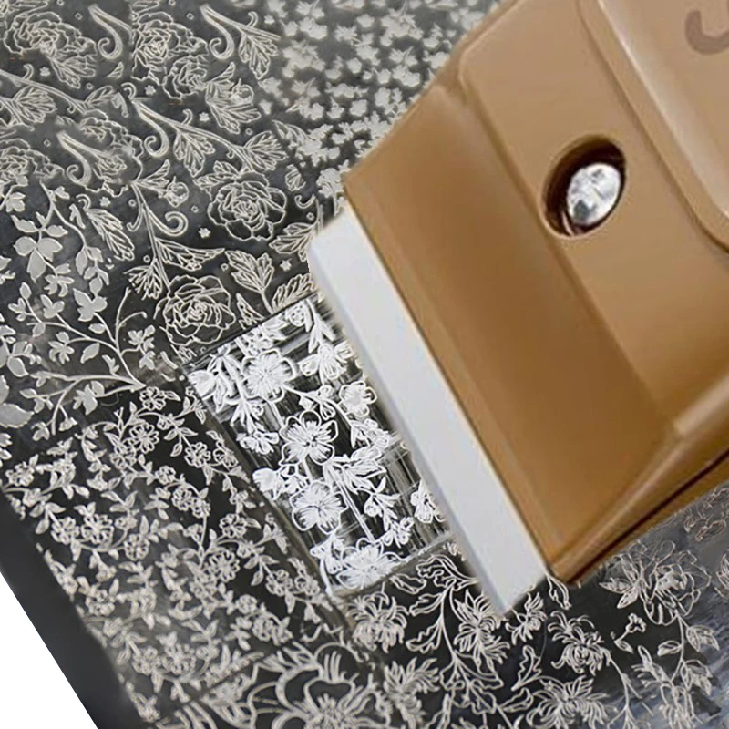 Print Removal Spatula - ネイルアートスタンピングスクレーパー多機能クリーニングと接着剤除去スパチュラネイル印刷テンプレートツール