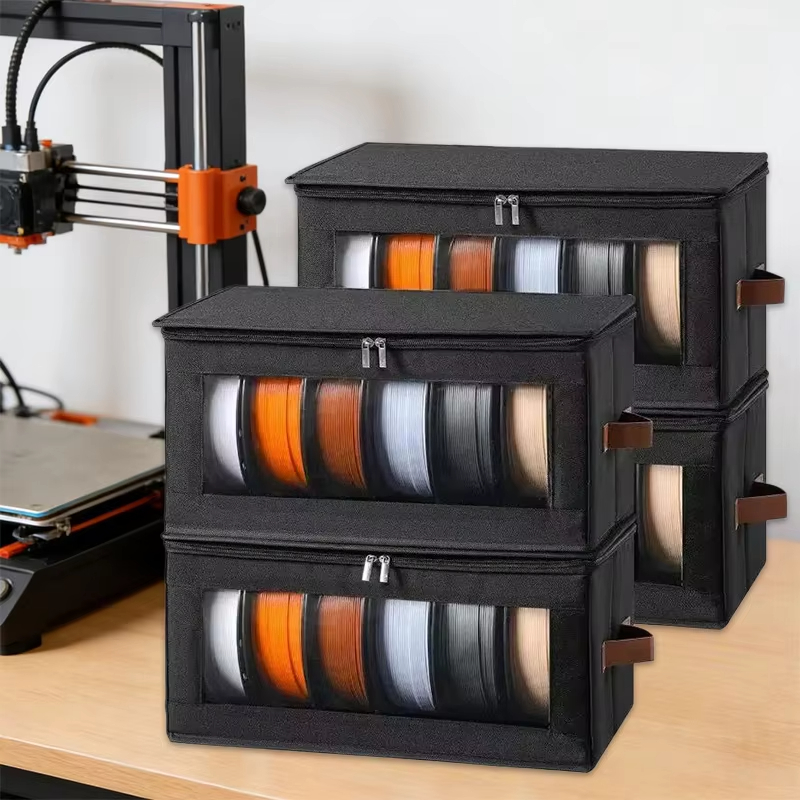 3D Printing Xyz - フィラメント収納バッグ - 3Dプリンターフィラメント収納容器、家庭、オフィス、作業場用の3D印刷アクセサリーホルダーラック