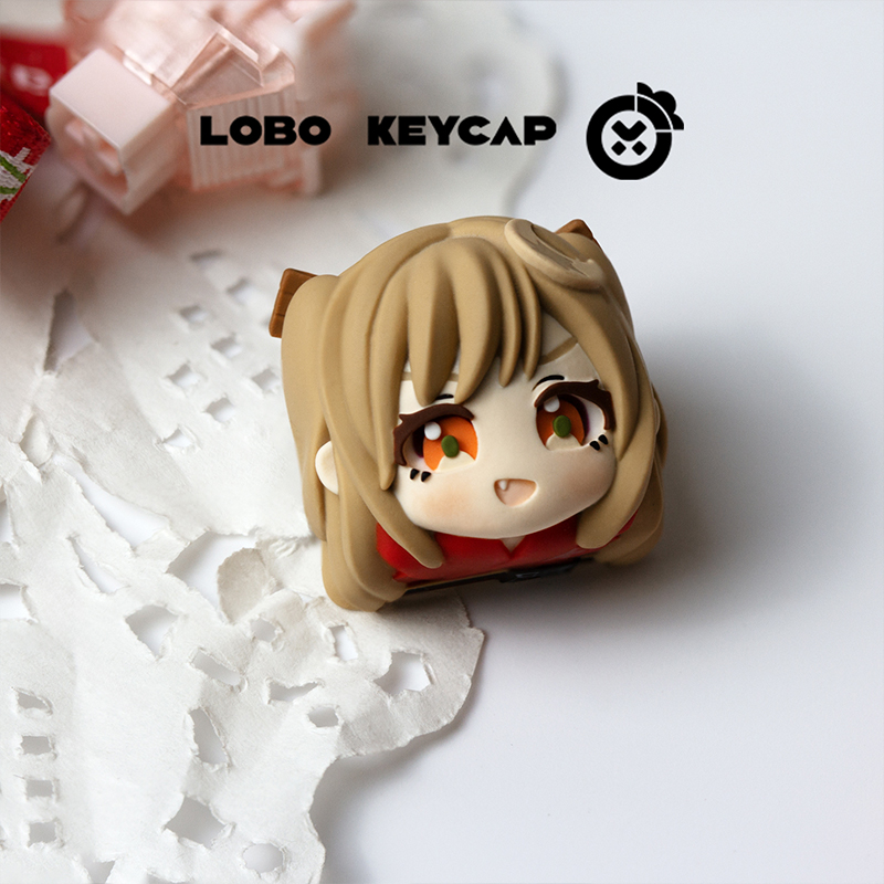 宇宙姫かぐや！ 3Dプリント樹脂製カスタムアーティザンキーキ - 3D Printing Keycaps のレビューと価格