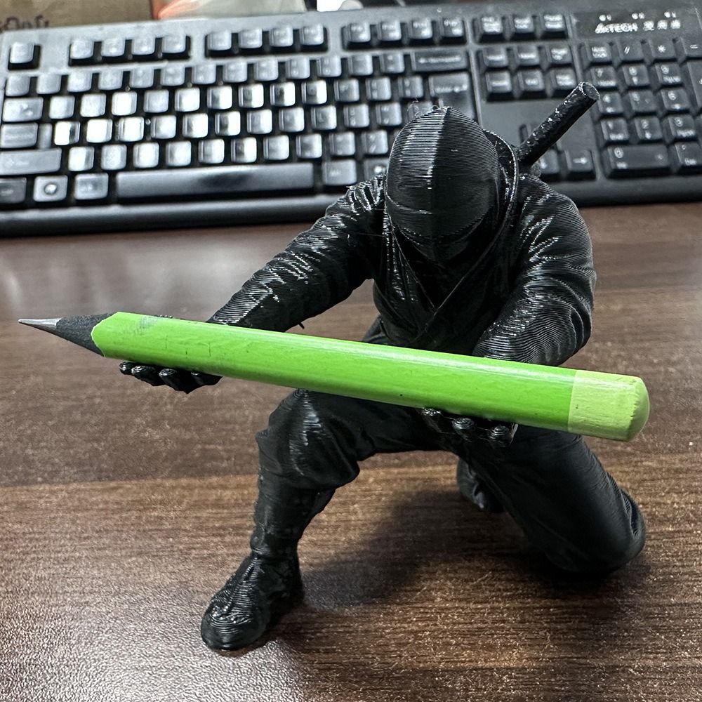絶妙な面白い忍者オーナメント、創造的な多機能3Dプリント戦士 - 3D Printing Pen のレビューと価格