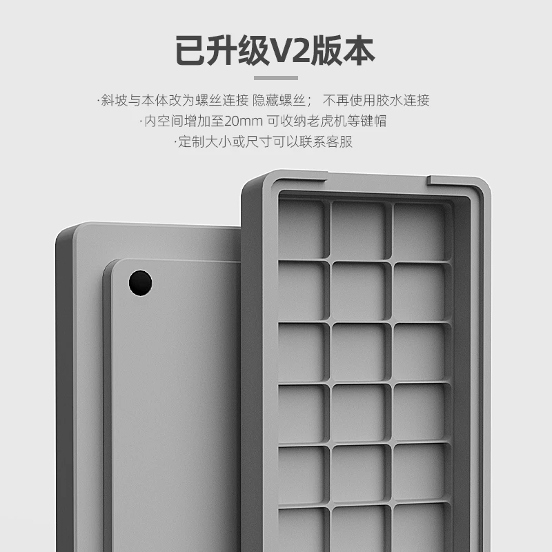 最初の 24 キーキャップ収納ディスプレイボックス人間工学  - 3D Printing Keycaps のレビューと価格