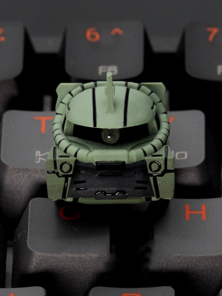 3D メカニカルアーマーヘルメット職人キーキャップレッドグリ - 3D Printing Keycaps のレビューと価格