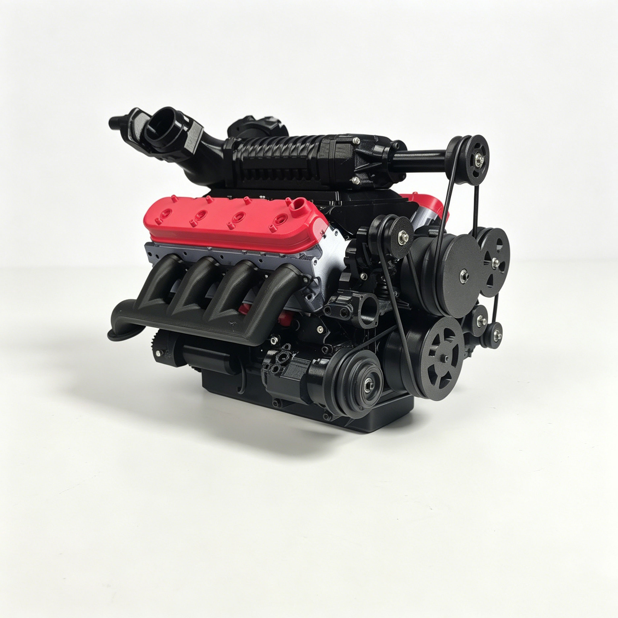 3Dプリント製LS3 V8エンジンモデルキット プラスチック - 3D Printing Operator のレビューと価格