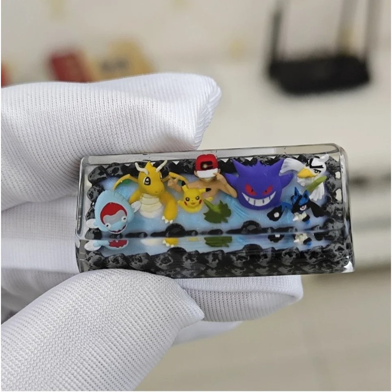 ポケモン アニメ キーキャップ 1U 1.25U 1.5U  - 3D Printing Keycaps のレビューと価格