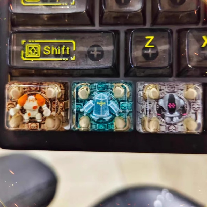 ポケモン アニメ キーキャップ 1U 1.25U 1.5U  - 3D Printing Keycaps のレビューと価格