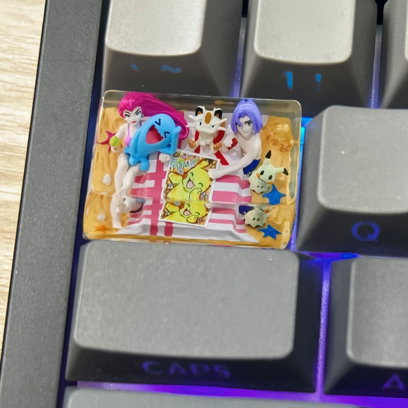 ポケモン アニメ キーキャップ 1U 1.25U 1.5U  - 3D Printing Keycaps のレビューと価格