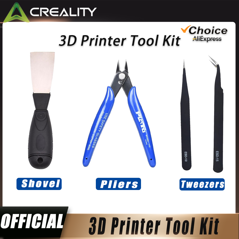 3Dプリンターツール 除去用スパチュラ スチールプライヤー  - Print Removal Spatula のレビューと価格
