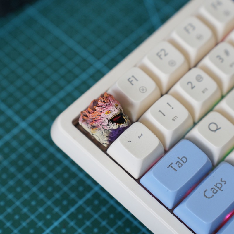 モンスターハンタードラゴン樹脂カスタムキーキャップメカニカル - 3D Printing Keycaps のレビューと価格