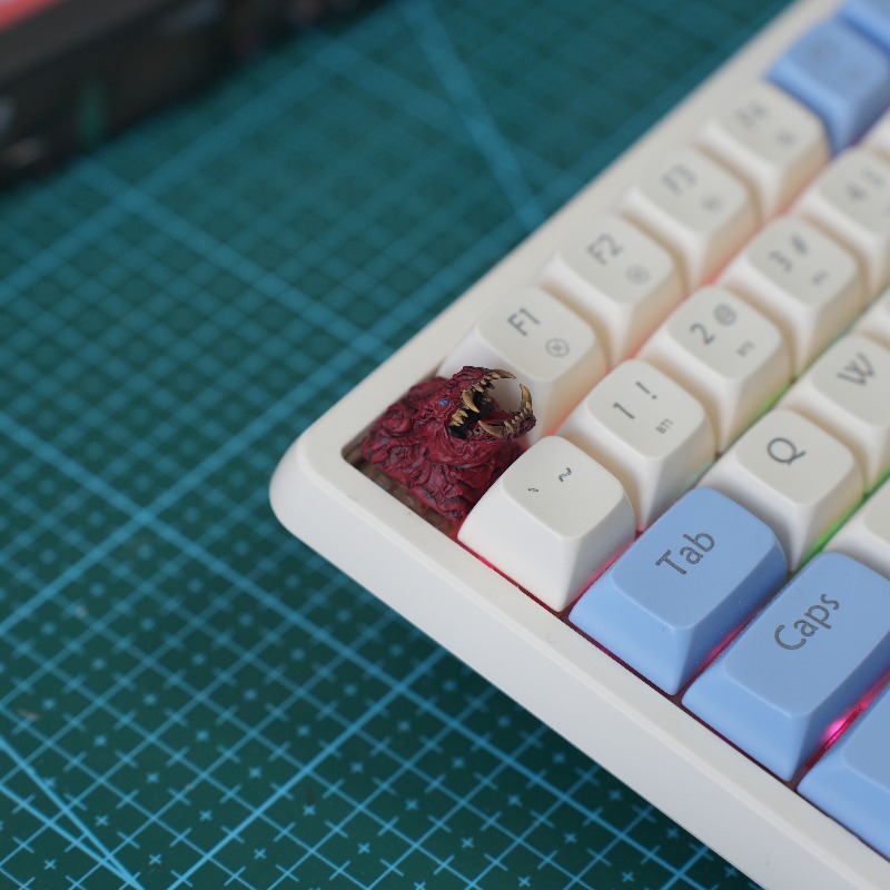 モンスターハンタードラゴン樹脂カスタムキーキャップメカニカル - 3D Printing Keycaps のレビューと価格