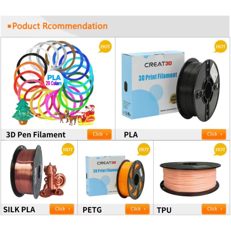 STLFCREAT3D工場卸売 3Dプリントペン用シリコンデ - 3D Printing Pen のレビューと価格