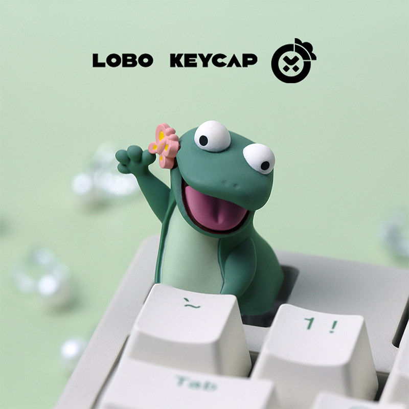 ロボキーキャップかわいいトカゲアニメ映画樹脂交換用 Esc  - 3D Printing Keycaps のレビューと価格