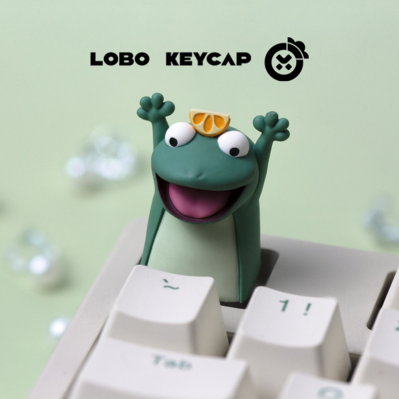 ロボキーキャップかわいいトカゲアニメ映画樹脂交換用 Esc  - 3D Printing Keycaps のレビューと価格