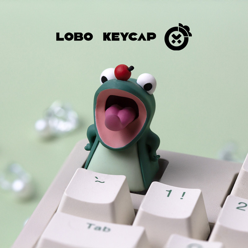 ロボキーキャップかわいいトカゲアニメ映画樹脂交換用 Esc  - 3D Printing Keycaps のレビューと価格