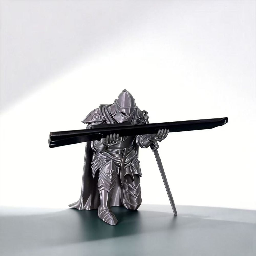 面白いひざまずく騎士ペンホルダー、創造的な多機能3Dプリント - 3D Printing Pen のレビューと価格