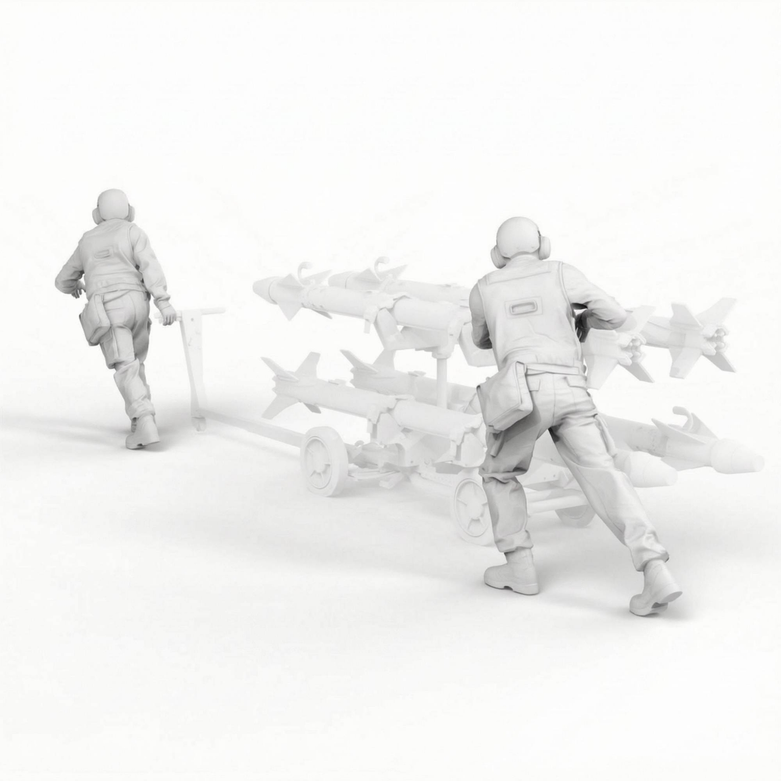 2 ピース ターゲティング-9 輸送ドーリーオペレーター 1 - 3D Printing Operator のレビューと価格