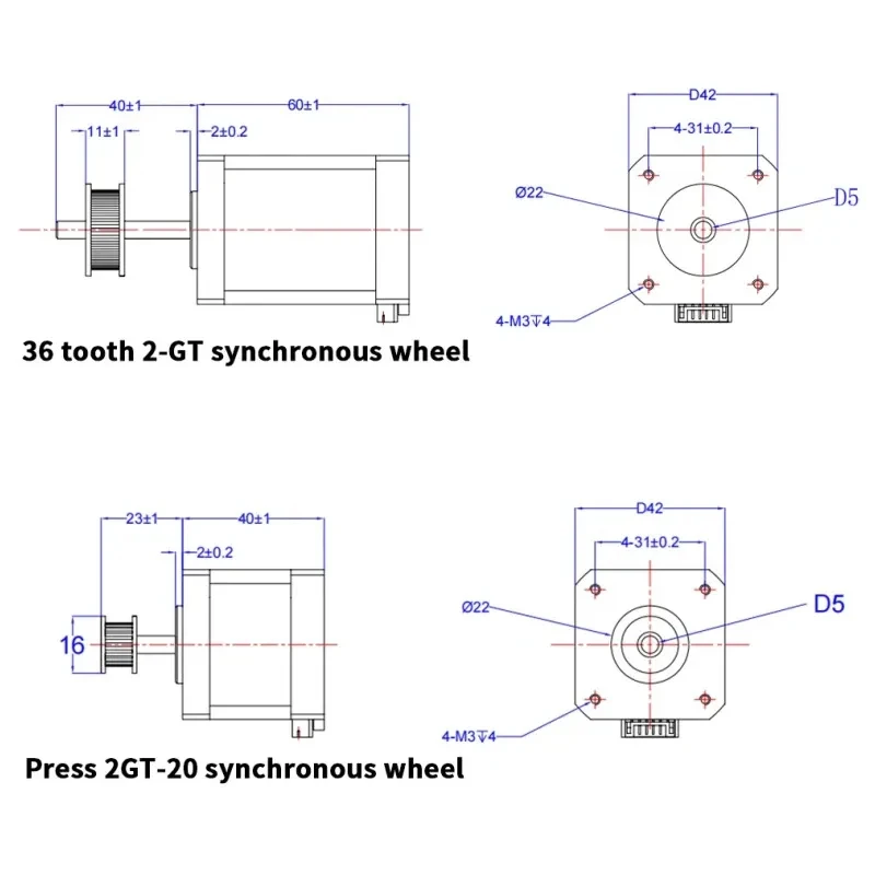 安定した低ノイズエクストルーダーステッパーモーターキット（C - 3D Printer Extruder のレビューと価格