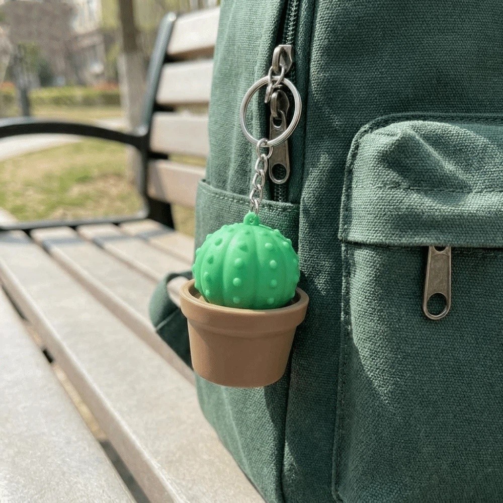 クリエイティブな3Dプリントサボテンクリックキーホルダー、漫 - 3D Printing Keycaps のレビューと価格