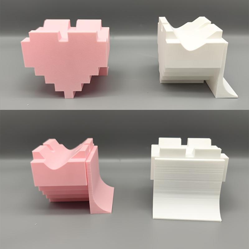 3Dプリント製ハート型デスクトップディスプレイ棚 安定したベ - 3D Print Isopropyl Alcohol のレビューと価格