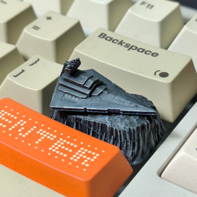 HCY デススター職人キーキャップ樹脂手作り 3D プリント - 3D Printing Keycaps のレビューと価格