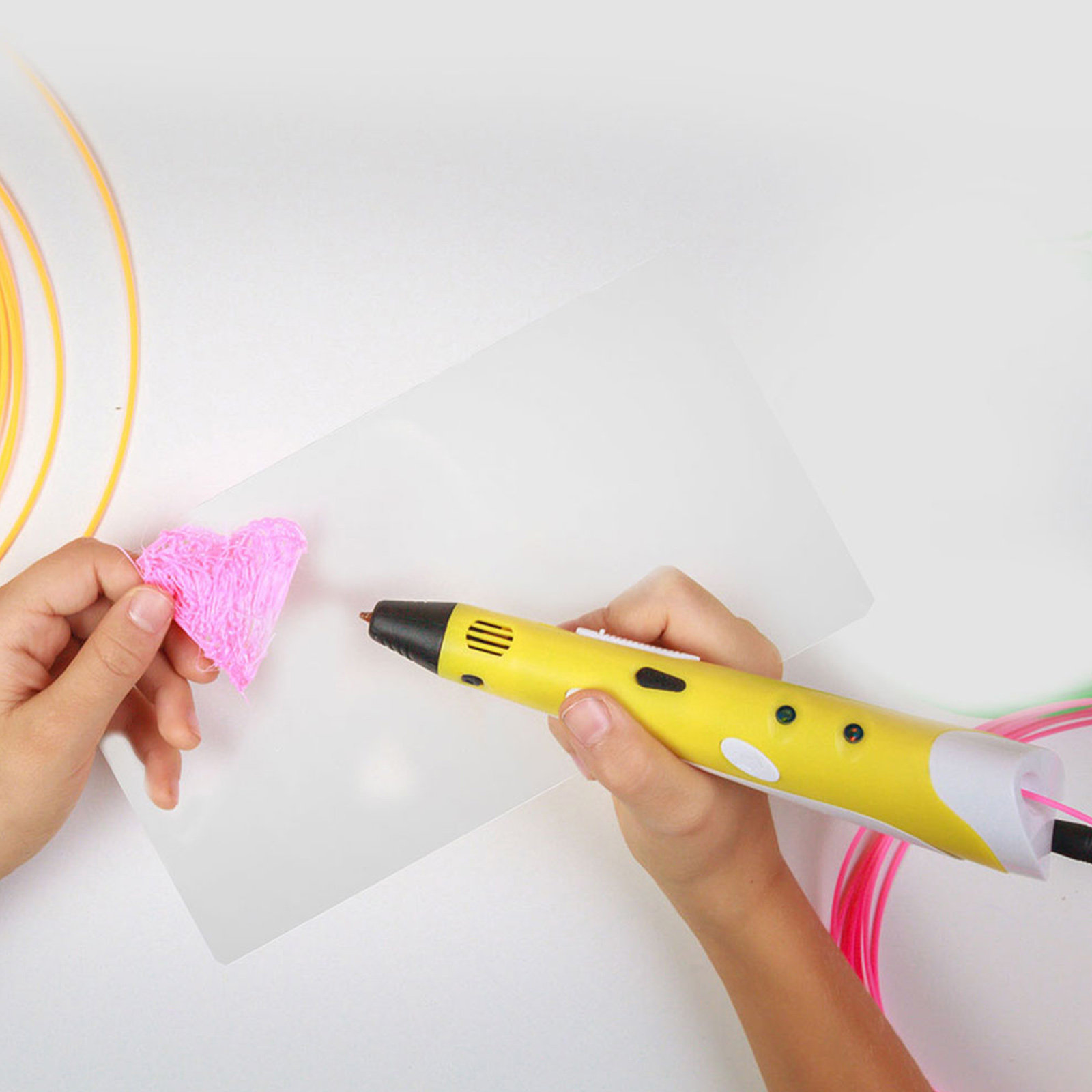12枚入り 3Dプリントペン用アクセサリー 透明描画ボード  - 3D Printing Pen のレビューと価格