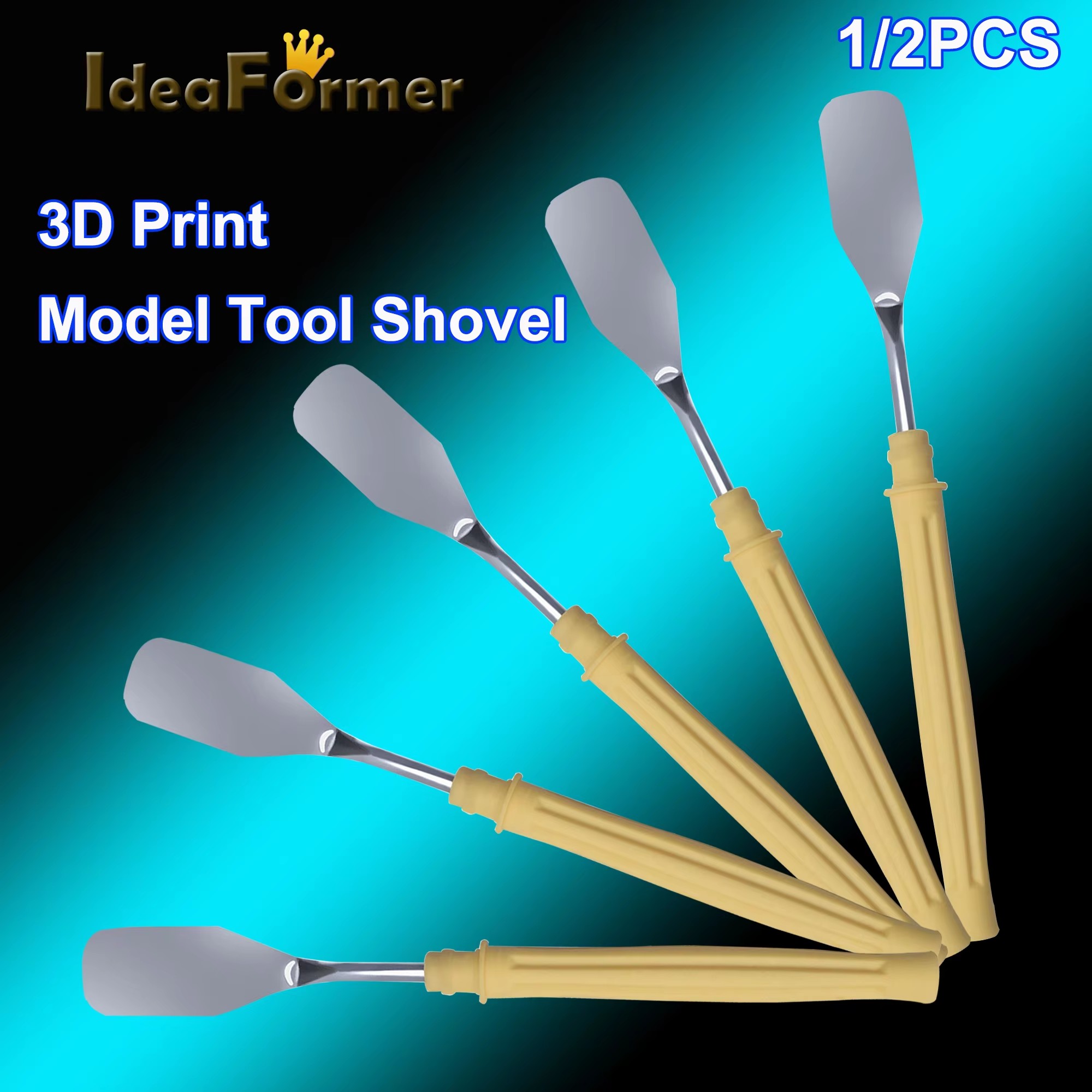 1/2PC 3D プリンタフィラメント材料 PLA ABS  - Print Removal Spatula のレビューと価格