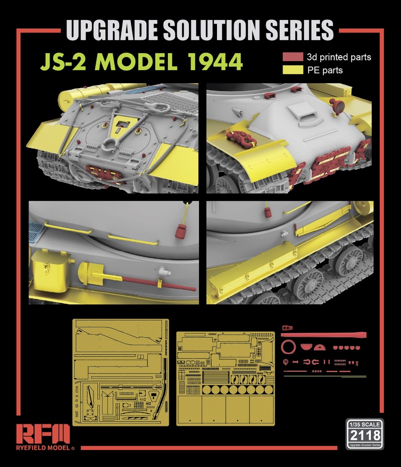 RYE FIELD RM2118 1/35 アップグレードソ - 3D Printing Metal のレビューと価格