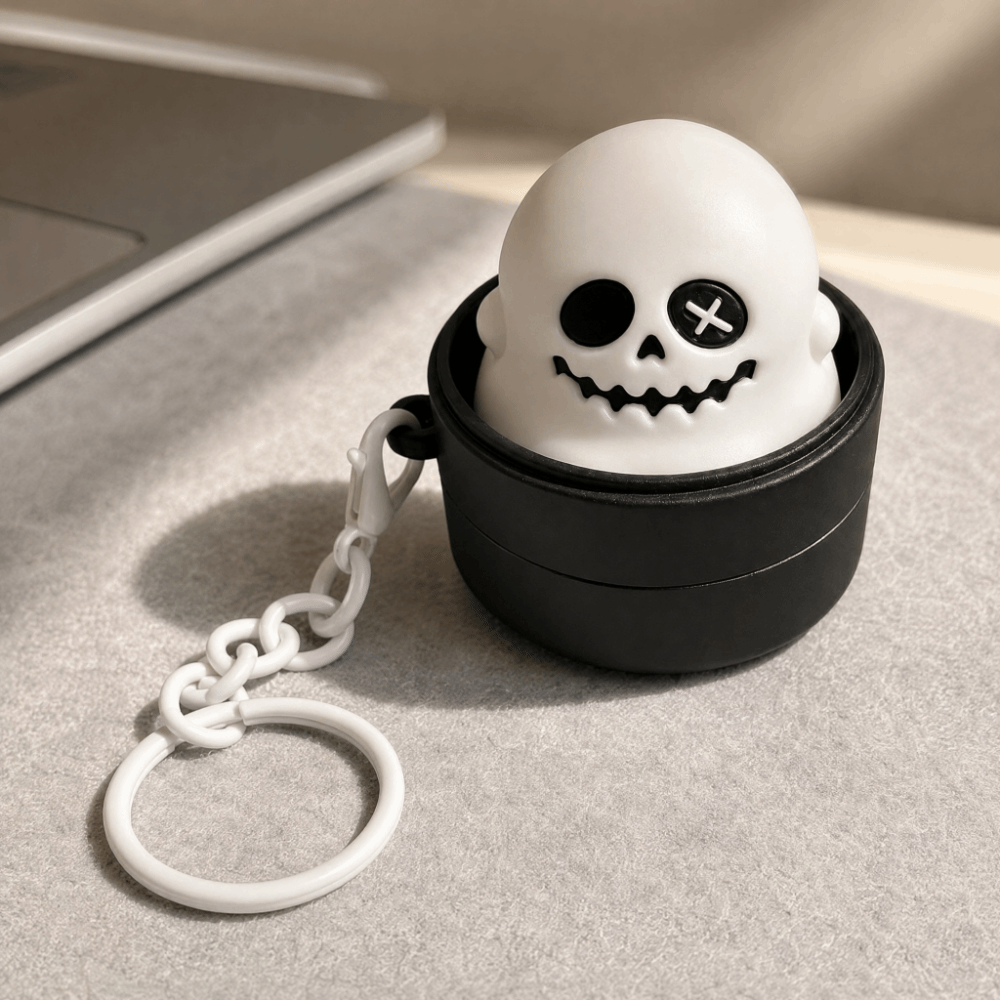 漫画風カームキーホルダーキーフィンガーボタンパンプキンゴース - 3D Printing Keycaps のレビューと価格